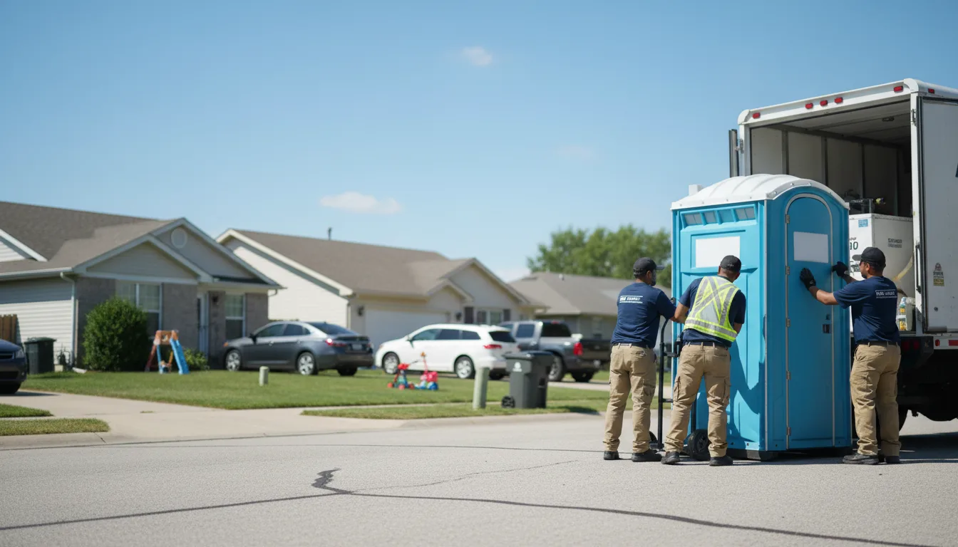 Standard Porta Potty Rentals in London, OH near me
